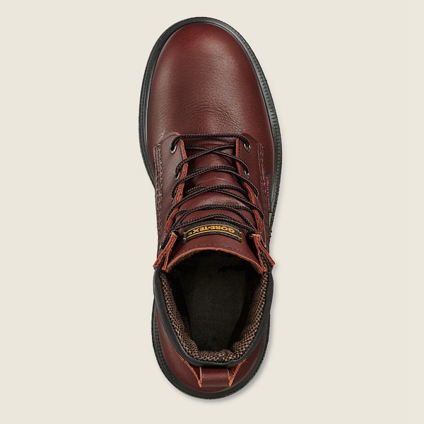 Work Støvler Herre - Red Wing Supersole® 2.0 - 6-Inch Waterproof Soft Toe - Bordeaux - UBWIAY-203